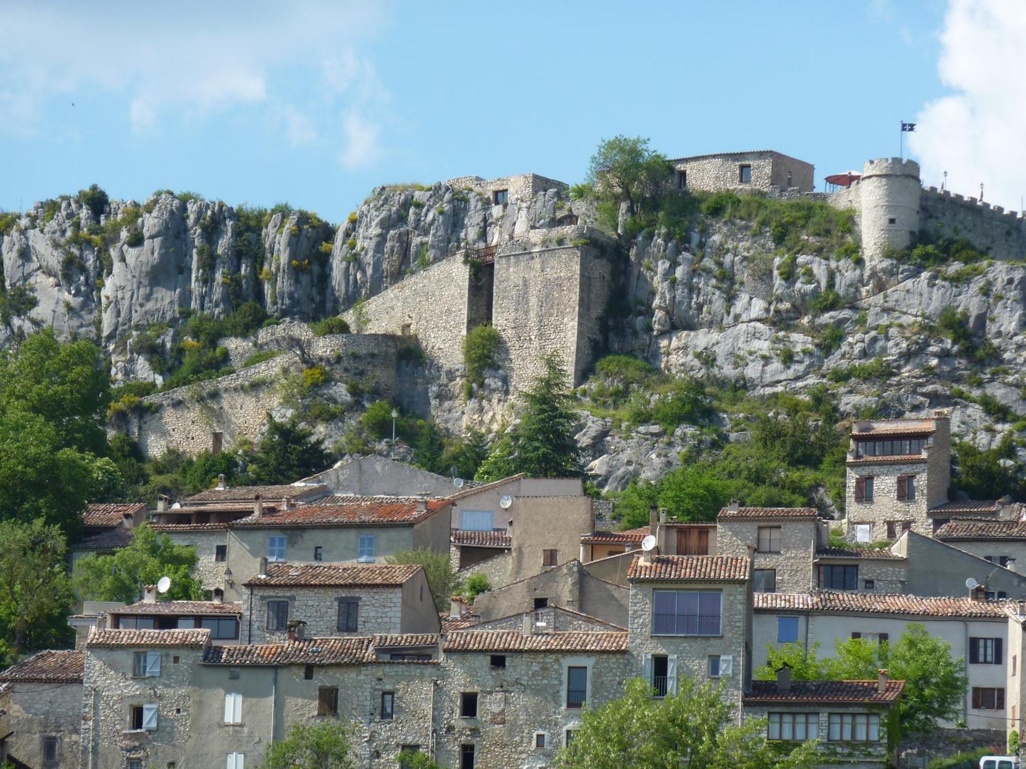 La Calade Trigance Exterior foto