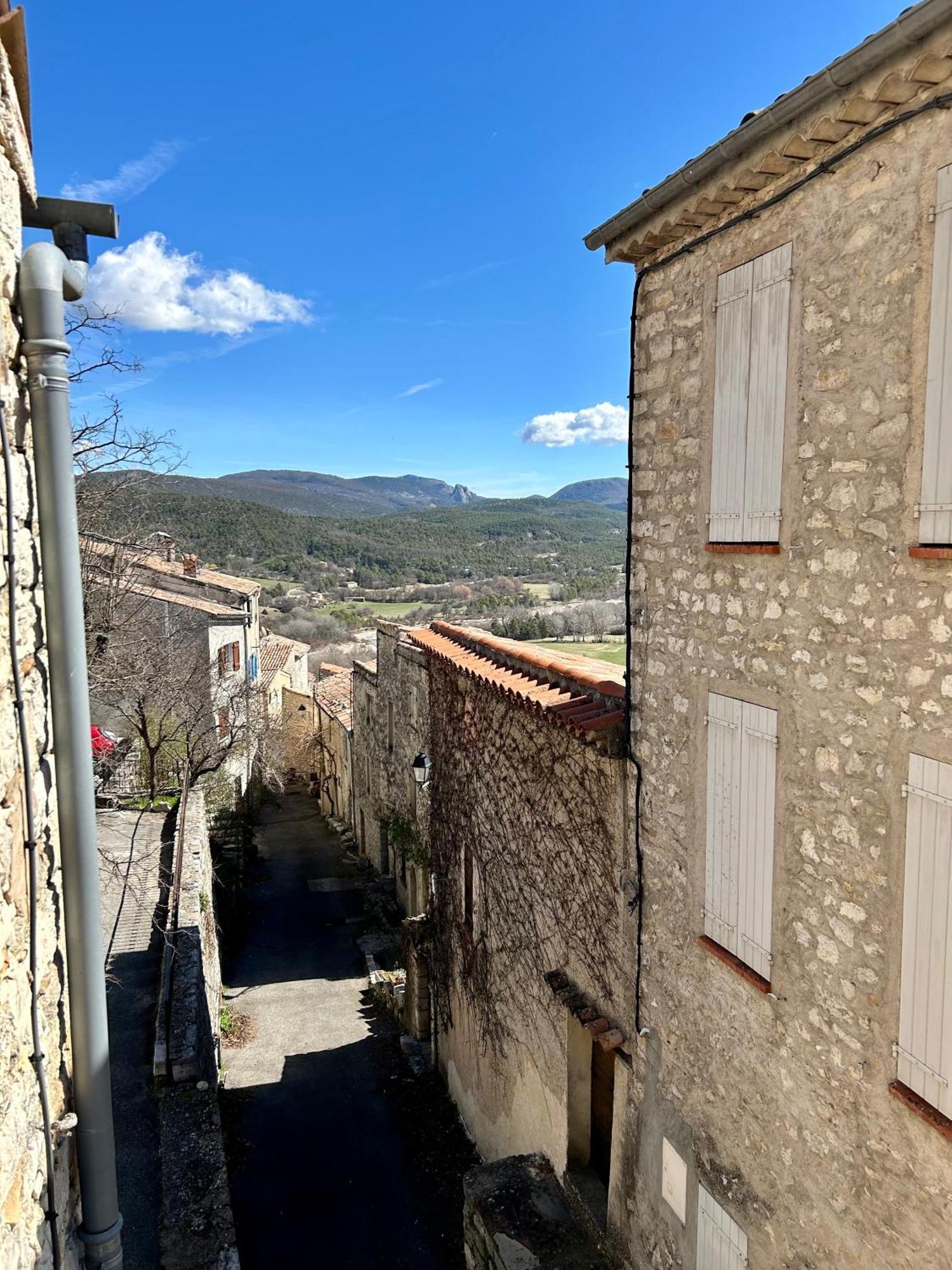 La Calade Trigance Exterior foto